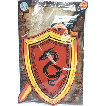 plyšák Pěnový meč a štít Drak