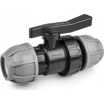 Ventil PN10 kulový ventil šroubovací pro PE trubky FI 50x50