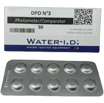 DPD 3 Test. tablety - celk. chlór a ozón (fotometrické)