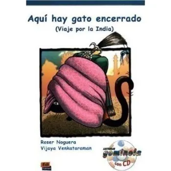 Španělský jazyk Lecturas Gominola - Aquí hay gato encerrado - Libro + CD