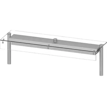 Nástavba s osvětlením, sklo, 790x450x460 mm | STALGAST, ST278081