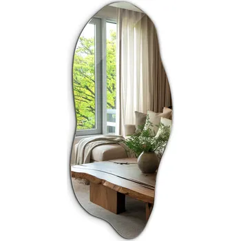 Zrcadlo Moderní Zrcadlo Bez Rámu Nástěnné 40x90 Do Koupelny Ložnice v Loft Stilu