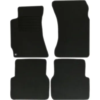 autokoberec Velurové autokoberce s upevněním v sadě Edecor