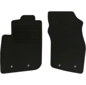 autokoberec Velurové autokoberce s upevněním v sadě Edecor