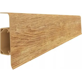 soklová lišta Podlahová lišta Esquero PVC dub 66 mm 250 cm