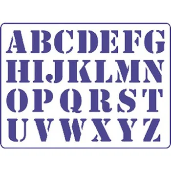 Šablona PENTART - Velké písmo S23