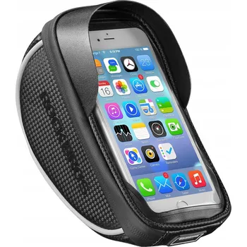 brašna na kolo Cyklistická brašna na přední rám pro montáž na přední část Rockbros 010-4BK, taška