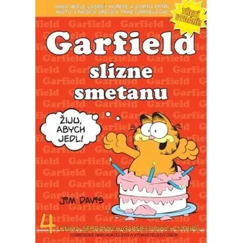 Garfield slízne smetanu - 4. kniha sebraných garfieldových stripů