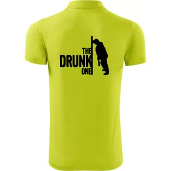 Pánská košile Bachelor party - The drunk one - Polokošile Victory sportovní (dresovina) - 3XL ( Limetková )