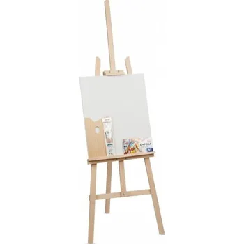 Malířský stojan Výtvarný set s malířským stojanem a rámečkem s plátnem D/RPB