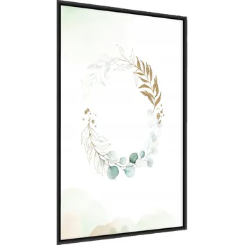 Obraz Plakát v Rámu Eukalyptus Listy Větvičky 60x80
