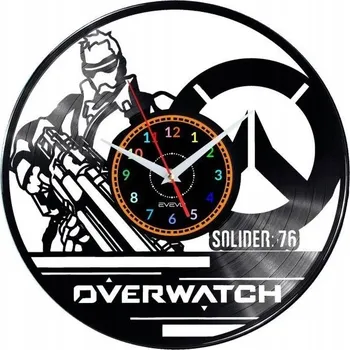 Hodiny Overwatch Nástěnné Hodiny Vinylová Deska Moderní Dekorativní Ur