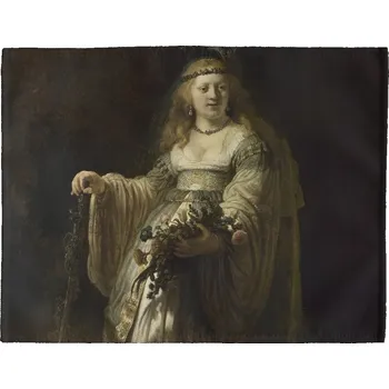 prostírání Prostírání na stůl Dama v noci Rembrandt