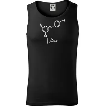 Pánské termoprádlo Barová chemie - víno - Tílko pánské Core - XL ( Černá )