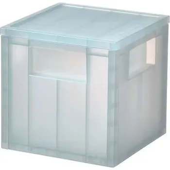 Úložný box NÁDOBA KRABICE S VÍKEM, 16,5x16,5x16,5 cm IKEA