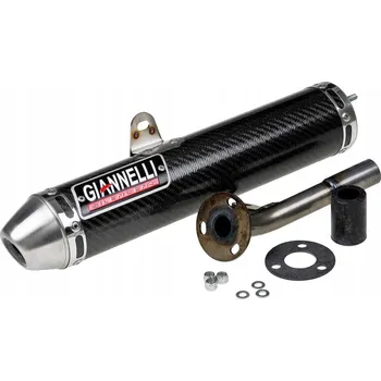 Výfuk pro motocykl Koncovka výfuku Giannelli Enduro Carbon, Yamaha DT 125 RE / X 04-06