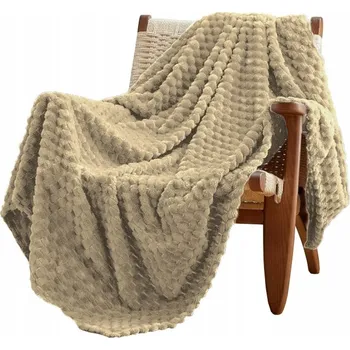 Prostěradlo Deka BestLowCost polyester 200 cm x 220 cm béžová, černá, modrá, šedá, zelená, zlatá