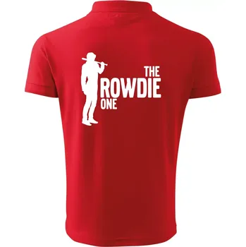 Pánská košile Bachelor party - The rowdie one - Polokošile pánská Pique Polo 203 - L ( Červená )