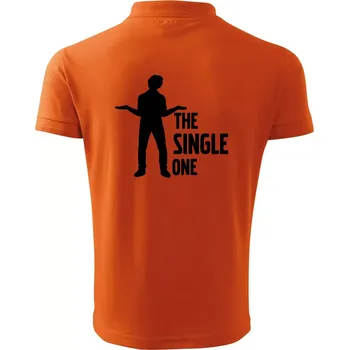 Pánská košile Bachelor party - The single one - Polokošile pánská Pique Polo 203 - 4XL ( Oranžová )