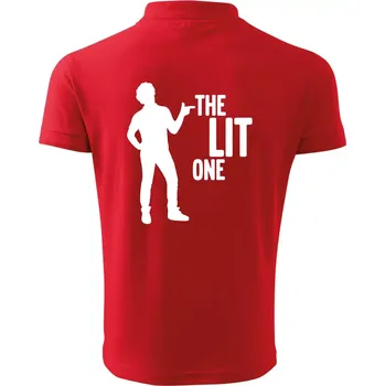 Pánská košile Bachelor party - The lit one - Polokošile pánská Pique Polo 203 - M ( Červená )