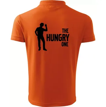 Pánská košile Bachelor party - The hungry one - Polokošile pánská Pique Polo 203 - 4XL ( Oranžová )