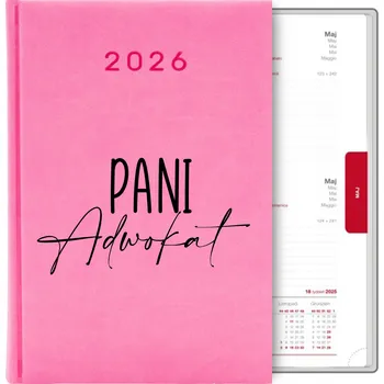 Kalendář Knižkový kalendář 2026 A5 růžový