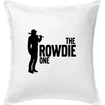 Polštář Bachelor party - The rowdie one - Polštář 50x50 - 50x50 - Pouze potah ( Bílá )