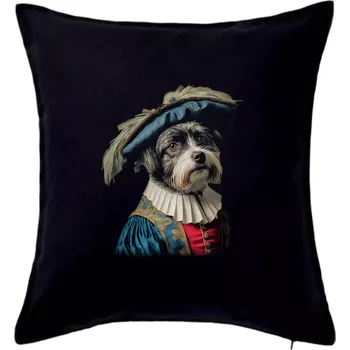 Polštář Stěně jako princ - Polštář 50x50 - 50x50 - Pouze potah ( Černá )