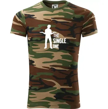 Bachelor party - The single one - Army CAMOUFLAGE - M ( Hnědý maskáč )