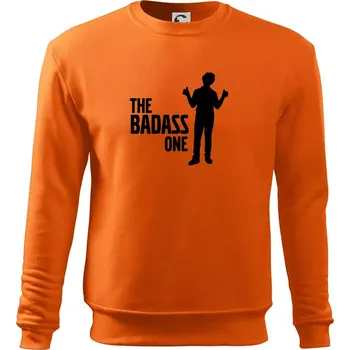 Pánská mikina Bachelor party - The badass one - Mikina Essential pánská - 2XL ( Oranžová )