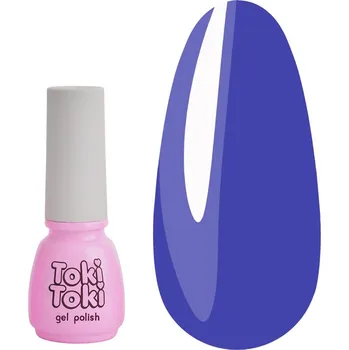 Přípravek na nehty Hybridní lak na nehty Toki-Toki 34 fialová švestka 5 ml