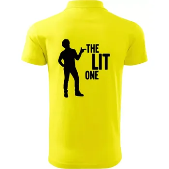 Pánská košile Bachelor party - The lit one - Polokošile pánská Pique Polo 203 - 3XL ( Citrónová )
