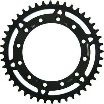 Řetězová sada pro motocykl Řetězová rozeta SUPERSPROX RFE-245/2:44-BLK černý 44 zubů, 520