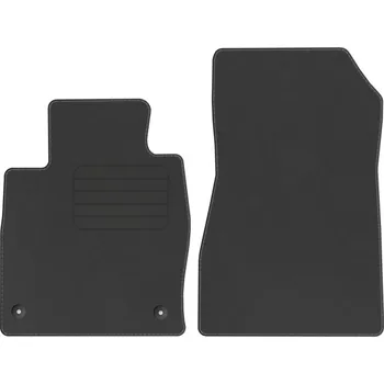 autokoberec Velurové autokoberce s upevněním v sadě Edecor