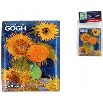 Obraz Magnet na ledničku Carmani Vincent van Gogh Slunečnice 5x7 cm