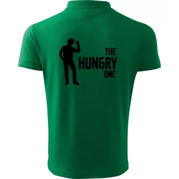 Pánská košile Bachelor party - The hungry one - Polokošile pánská Pique Polo 203 - XL ( Středně zelená )