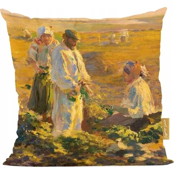 Polštář Polštář Kopanie buraków Leon Wyczółkowski