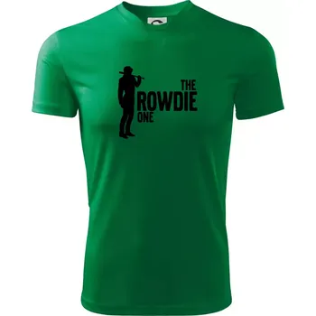 Pánské tričko Bachelor party - The rowdie one - Pánské triko Fantasy sportovní (dresovina) - 3XL ( Středně zelená )