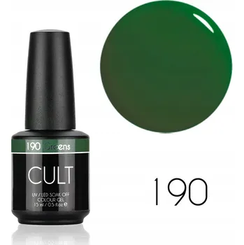Lak na nehty CULT Colour Gel / Hybridní lak 15 ml UV/LED Zelené 190