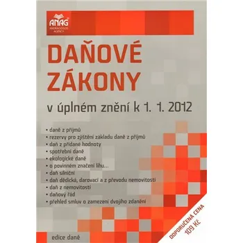 Daňové zákony v úplném znění 2012