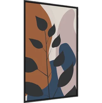 Obraz Plakát v Rámu Exotické LISTY Dekor Pozadí 30x40