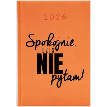 Diář Knižní diář pro učitele 2026 A5 oranžový