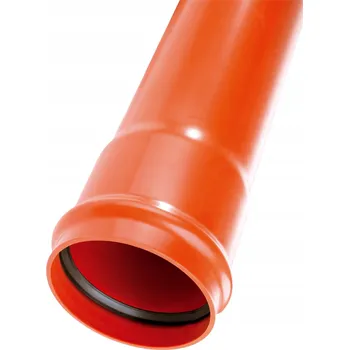 Kanalizační potrubí TRUBKA KANALIZAČNÍ ROURA VNĚJŠÍ PVC Ø 110 x 3.2 x 2000 mm SN8 PLNÁ