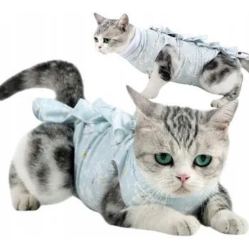 Obleček pro psa Pooperační obleček Petinio modrý S