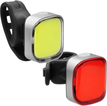 Cyklosvítilna osvětlení přední + zadní (blikačky) 4RACE LS05C USB-C 36LED