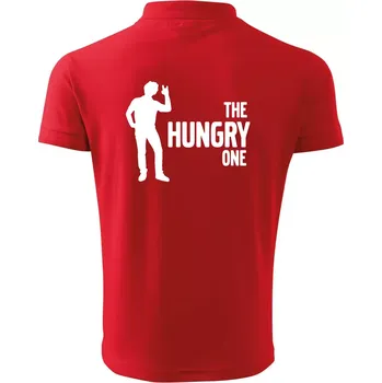 Pánská košile Bachelor party - The hungry one - Polokošile pánská Pique Polo 203 - 4XL ( Červená )