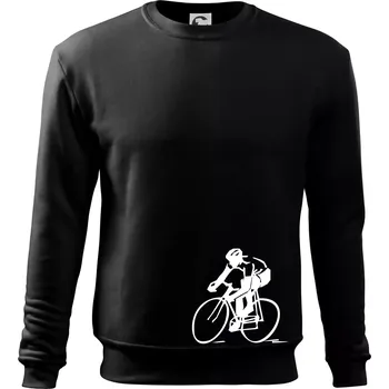 Chlapecké tričko Silniční cyklista - Mikina Essential dětská - 158 cm/12 let ( Černá )