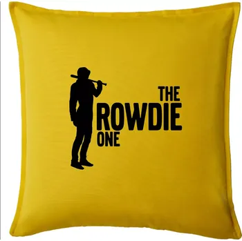 Polštář Bachelor party - The rowdie one - Polštář 50x50 - 50x50 - Pouze potah ( Žlutá )