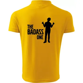 Pánská košile Bachelor party - The badass one - Polokošile pánská Pique Polo 203 - M ( Žlutá )