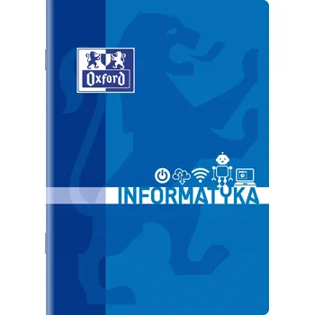 Sešit Sešit A5 s mřížkou Oxford, 60 listů